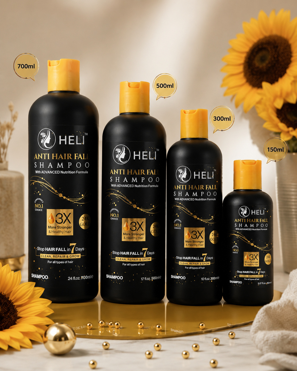 24k Gold Anti Hair Fall Shampoo