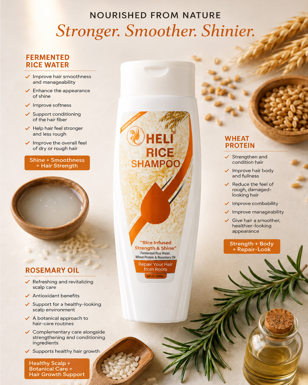 HELI Rice Shampoo
