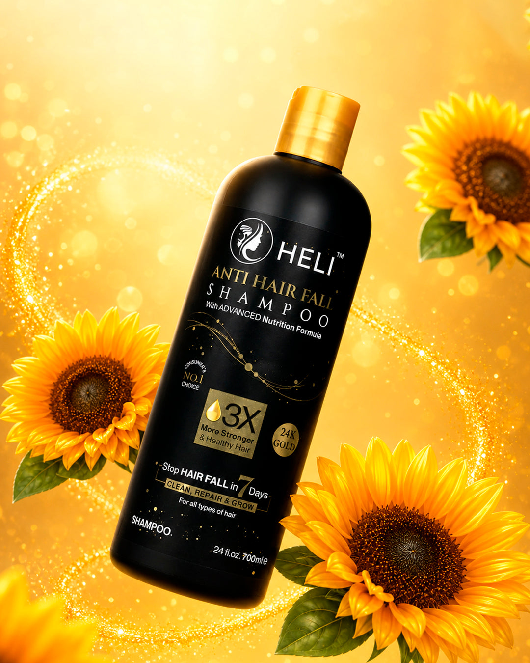 24k Gold Anti Hair Fall Shampoo