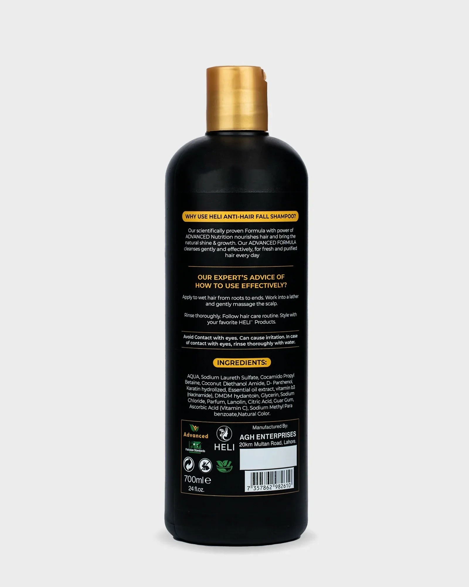 24k Gold Anti Hair Fall Shampoo