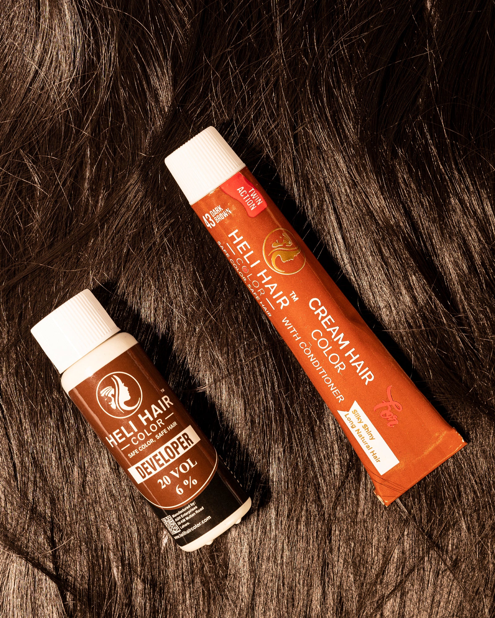 HELI Hair Color Tube 43 (Brown)