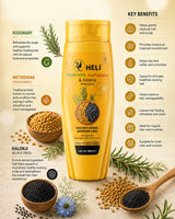 HELI Rosemary, Methidana & Kalonji Shampoo